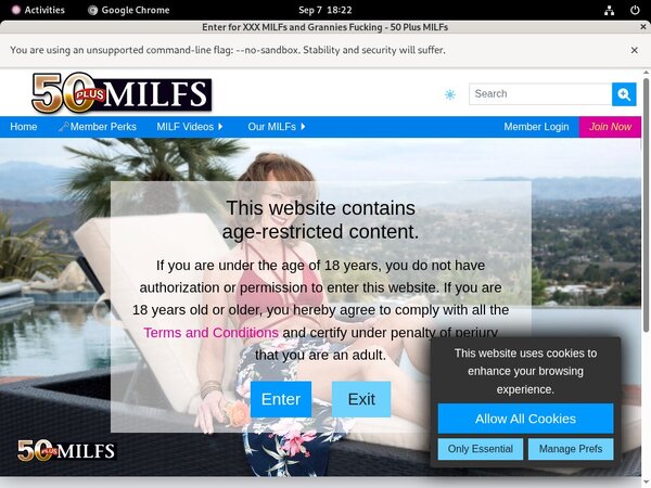 50plusmilfs.com Website Accounts
