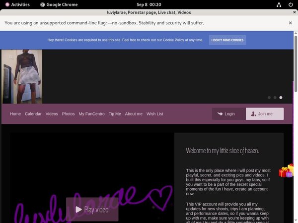 Account Luvlylarae Gratis