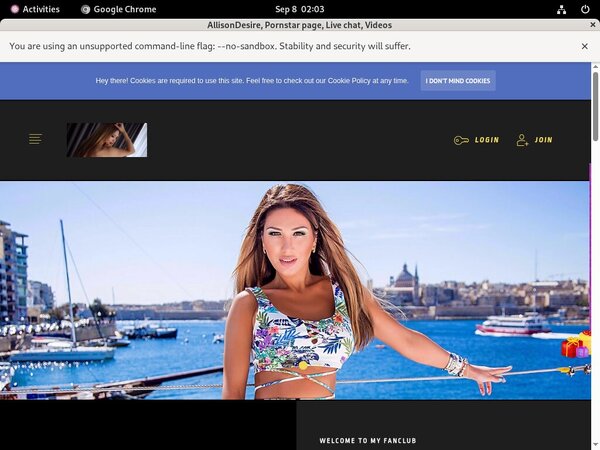 AllisonDesire Mobile Passwords