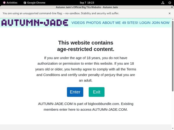 Autumn-Jade Website Password