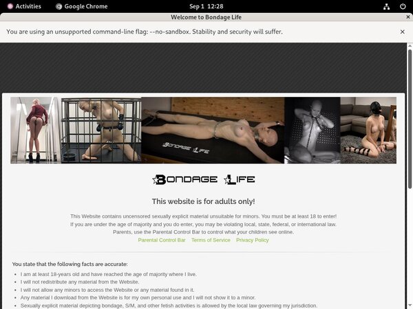 Bondagelife.com Free Trial Acc