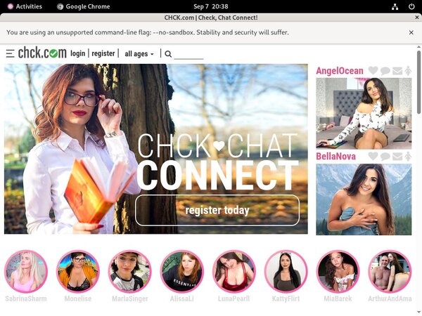 CHCK Signup