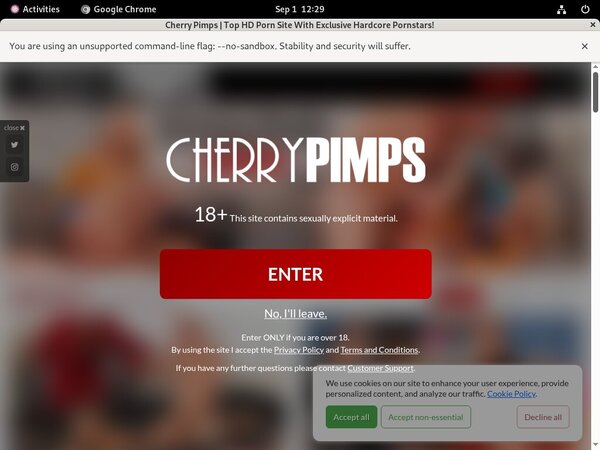 Cherry Pimps Discount Form