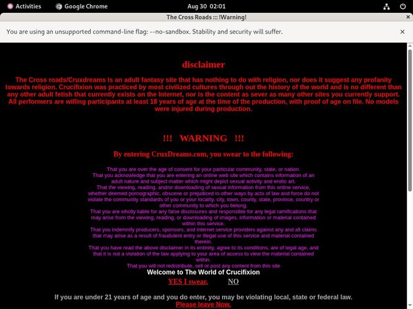 Crux Dreams Vxsbill Page