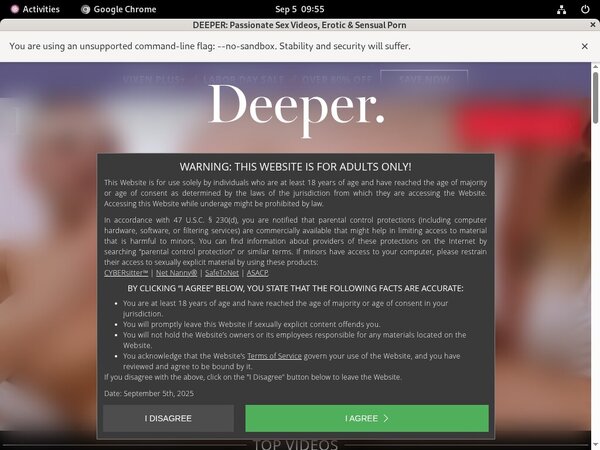 Deeper Free Try