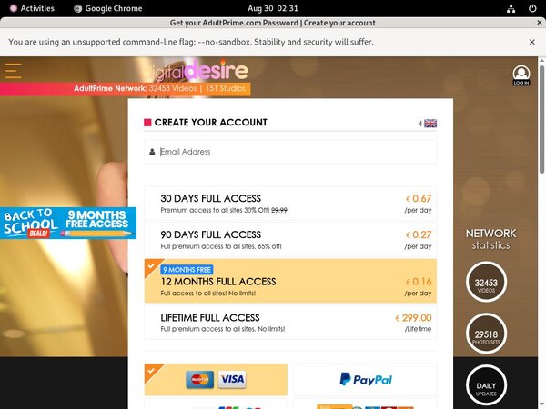 Digital Desire Free Trial Price