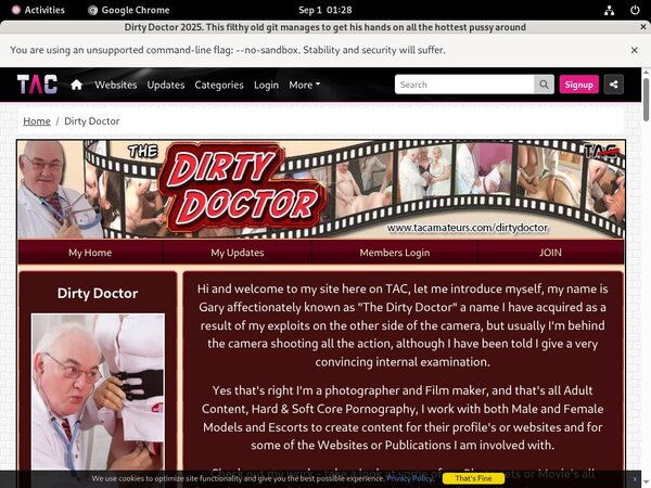 Dirty Doctor Free Username