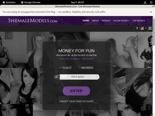 Discounted Shemalemodels.com