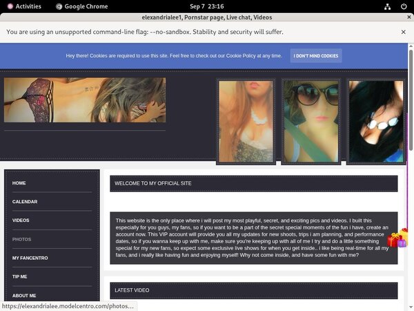 Dl Elexandrialee.modelcentro.com Site Rip