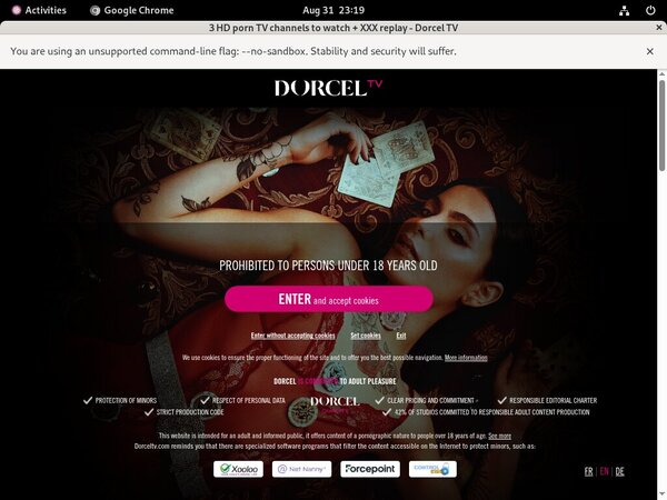 Dorcel Tv Benutzername