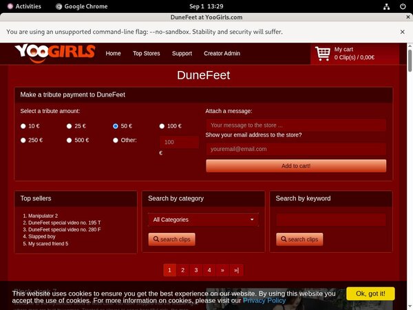 Dunefeet Movie