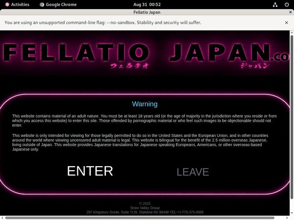 Fellatiojapan Discount Promotion