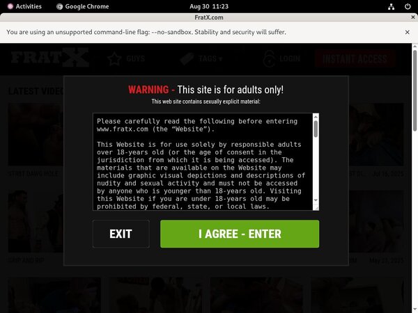Fraternityx Password Login