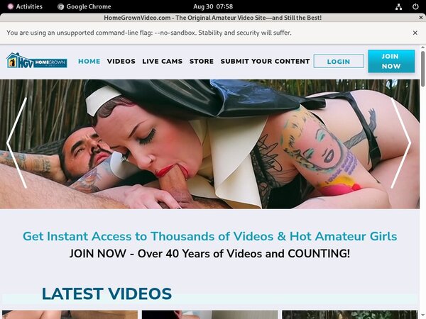 Free Account On Homegrownvideo