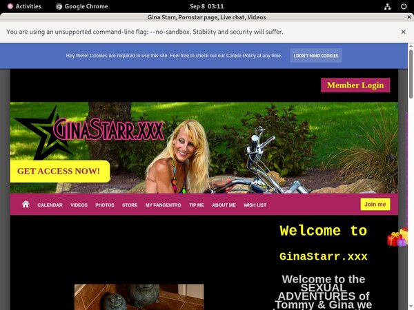 Free Accounts Gina Starr