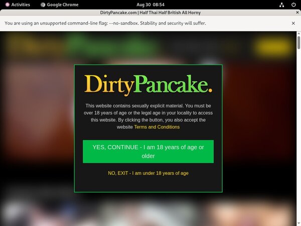 Free Dirtypancake.com Passes