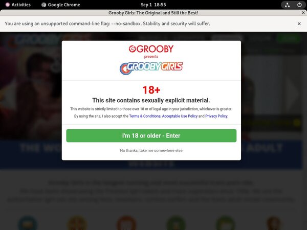 Free Grooby Girls Sign Up