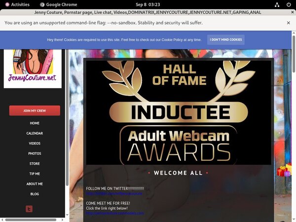 Free Jenny Couture Membership