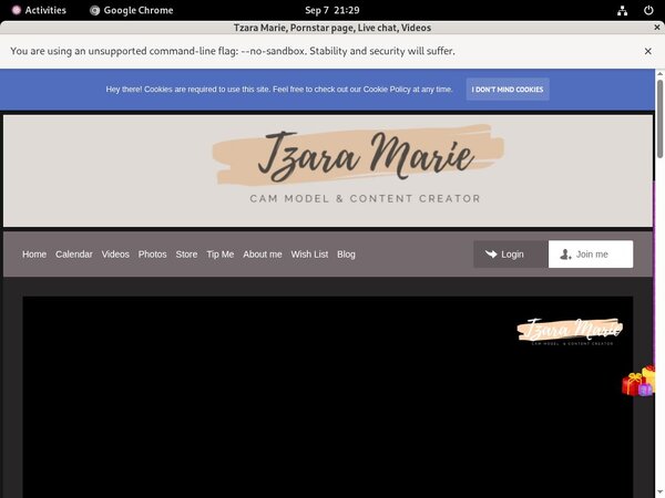 Free Tzara Marie Account