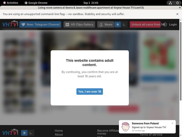 Free Voyeur-house.tv Passwords