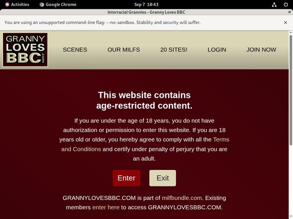 Granny Loves BBC Order Page