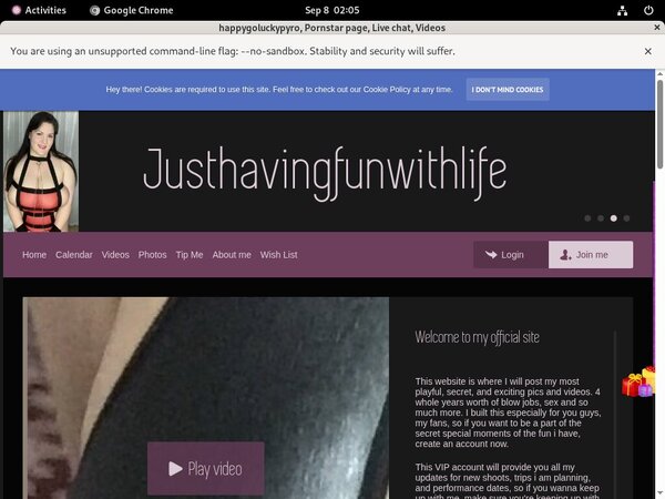 Happygoluckypyro Sign Up Again