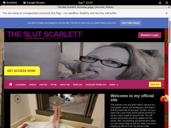 Hd Video TheSlutScarlett