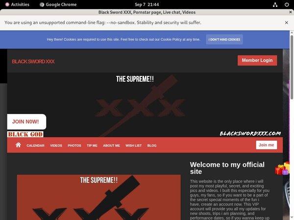 Inside Black Sword XXX