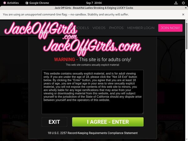 Jackoffgirls.com Store