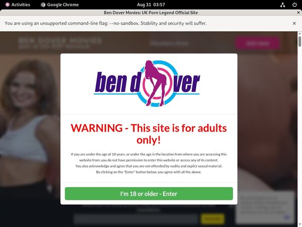Join Ben Dover Movies Gift Card