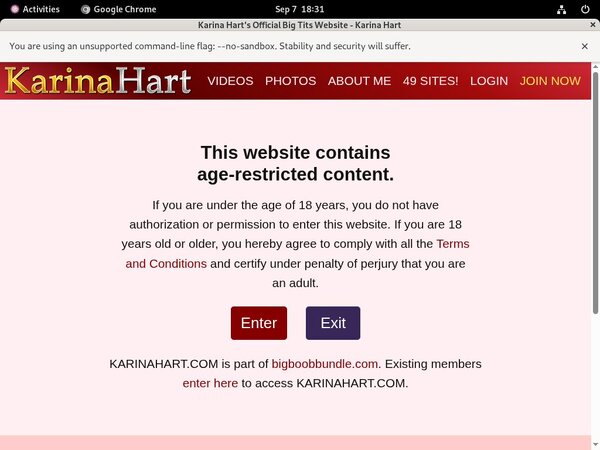 Karina Hart Paypal Register