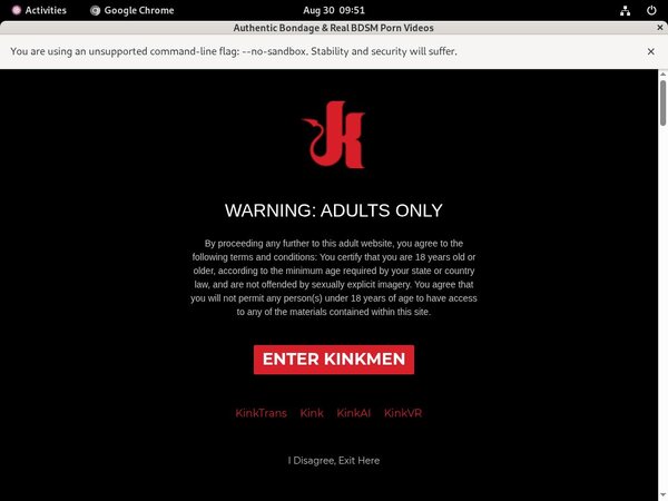 Kinkmen Password Bugmenot