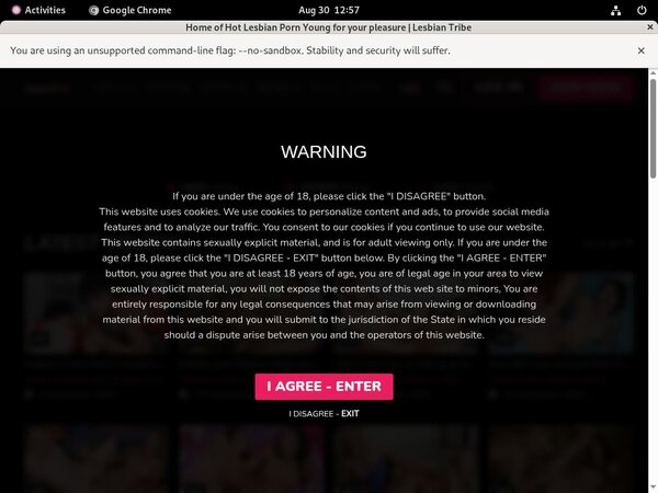 Lesbiantribe.com Website Accounts