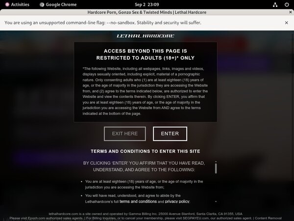 Lethalhardcore With No Credit Card
