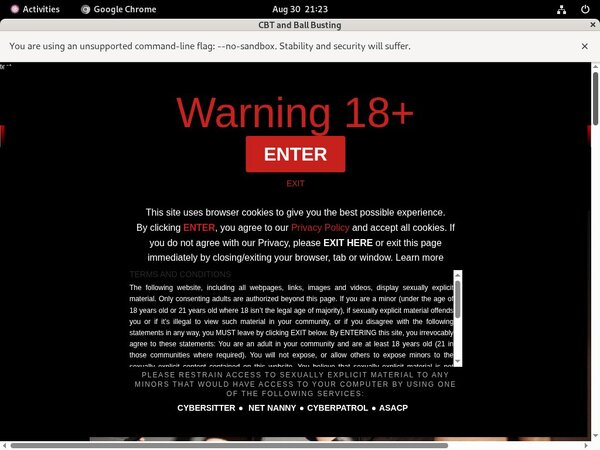 Login Cbtandballbusting For Free