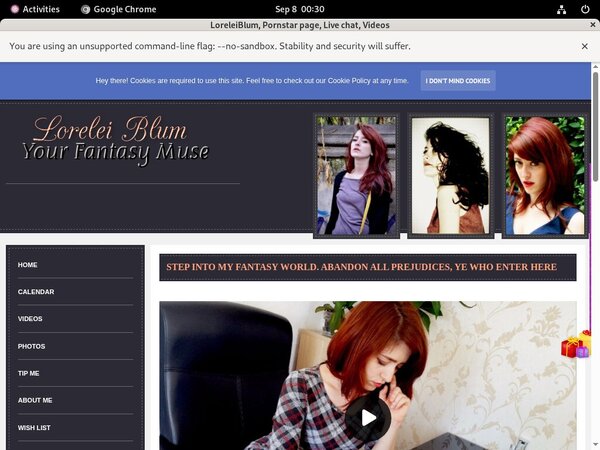 LoreleiBlum Free Login And Password