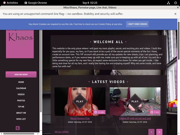 Miss Khaos Free Pictures Miss Khaos Free Pictures