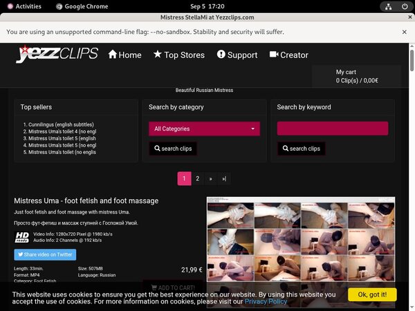 Mistress Stellami Free Online