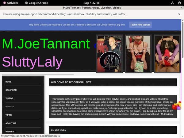 Mjoetannant.modelcentro.com Paypal Offer