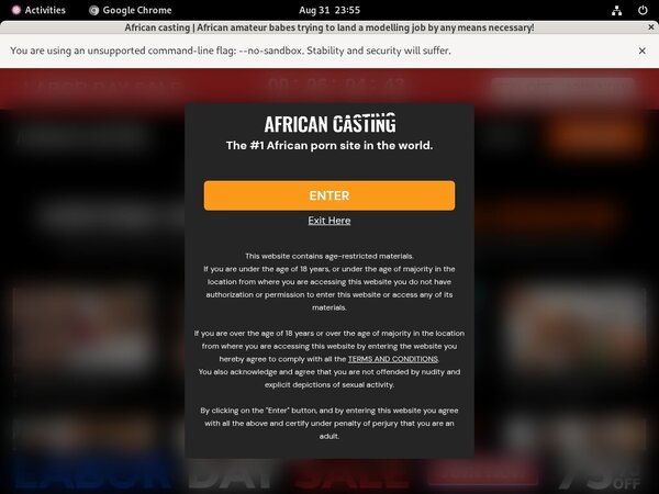 New African Casting Passwords
