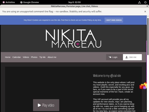 NikitaMarceau Usernames
