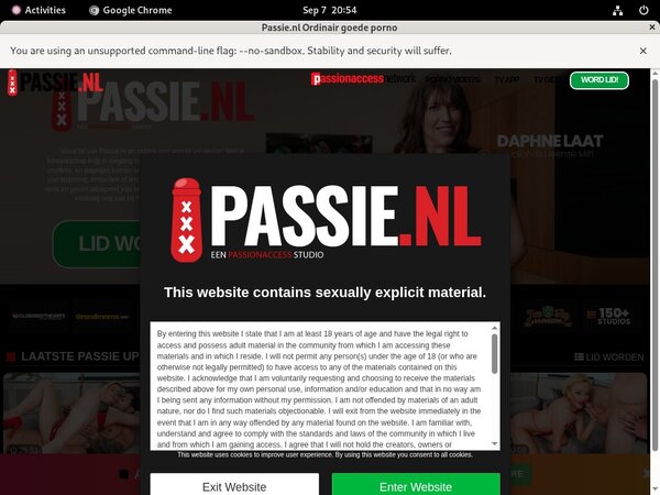 Passie.nl Discount Sign Up