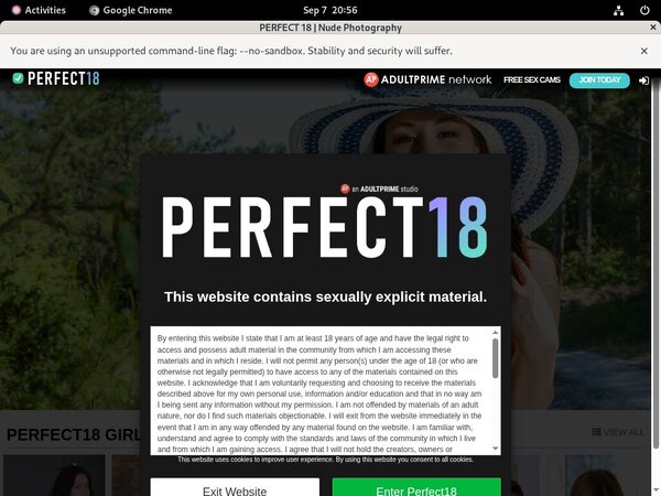 Perfect 18 Promo Offer
