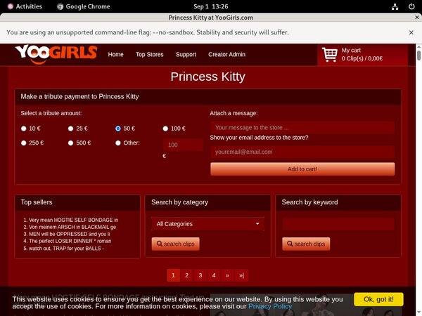 PrincessKitty Join Page