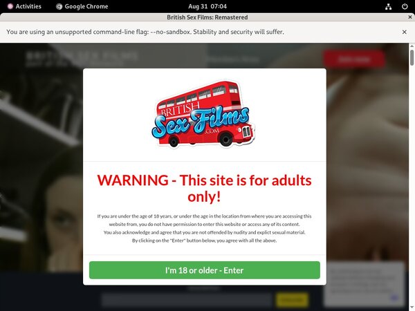 Signup For Britishsexfilms.com With Paypal