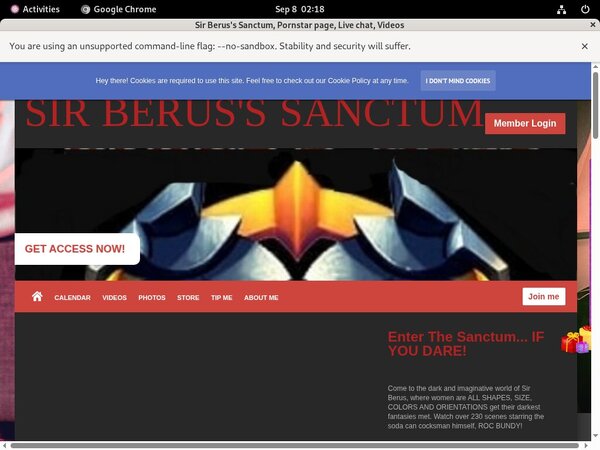 SirBerus'sSanctum Subscribe
