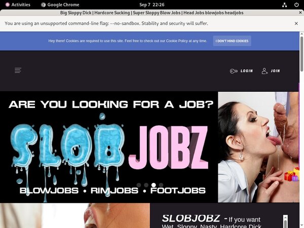 Slobjobz.com With Prepaid Card