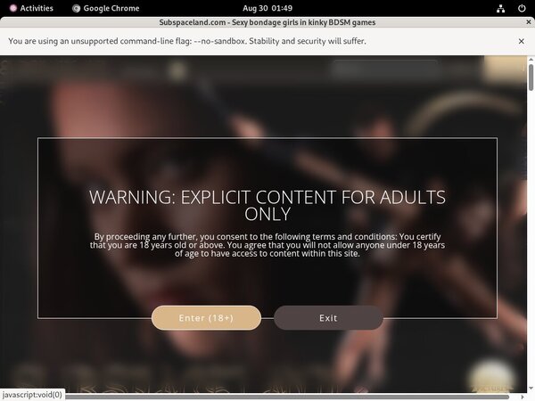 Subspaceland.com Logins