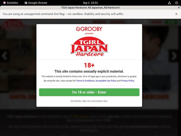 TGirl Japan Hardcore New Accounts
