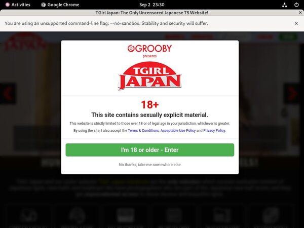 TGirl Japan Segpay Discount